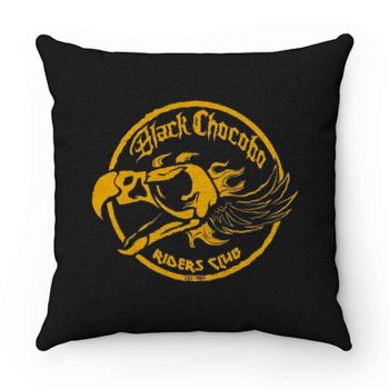 Final Fantasy Black Chocobos Riders Club Pillow Case Cover