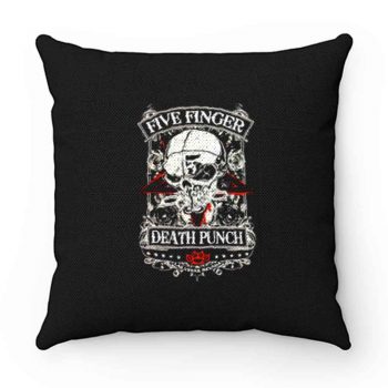 Five Finger Death Punch Vintage Pillow Case Cover