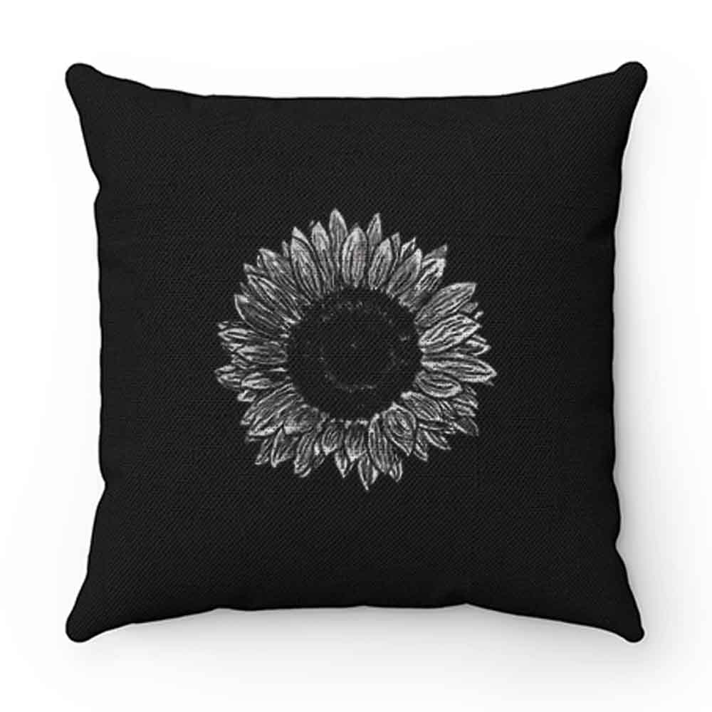 Flower Sketch Pillow Case Cover