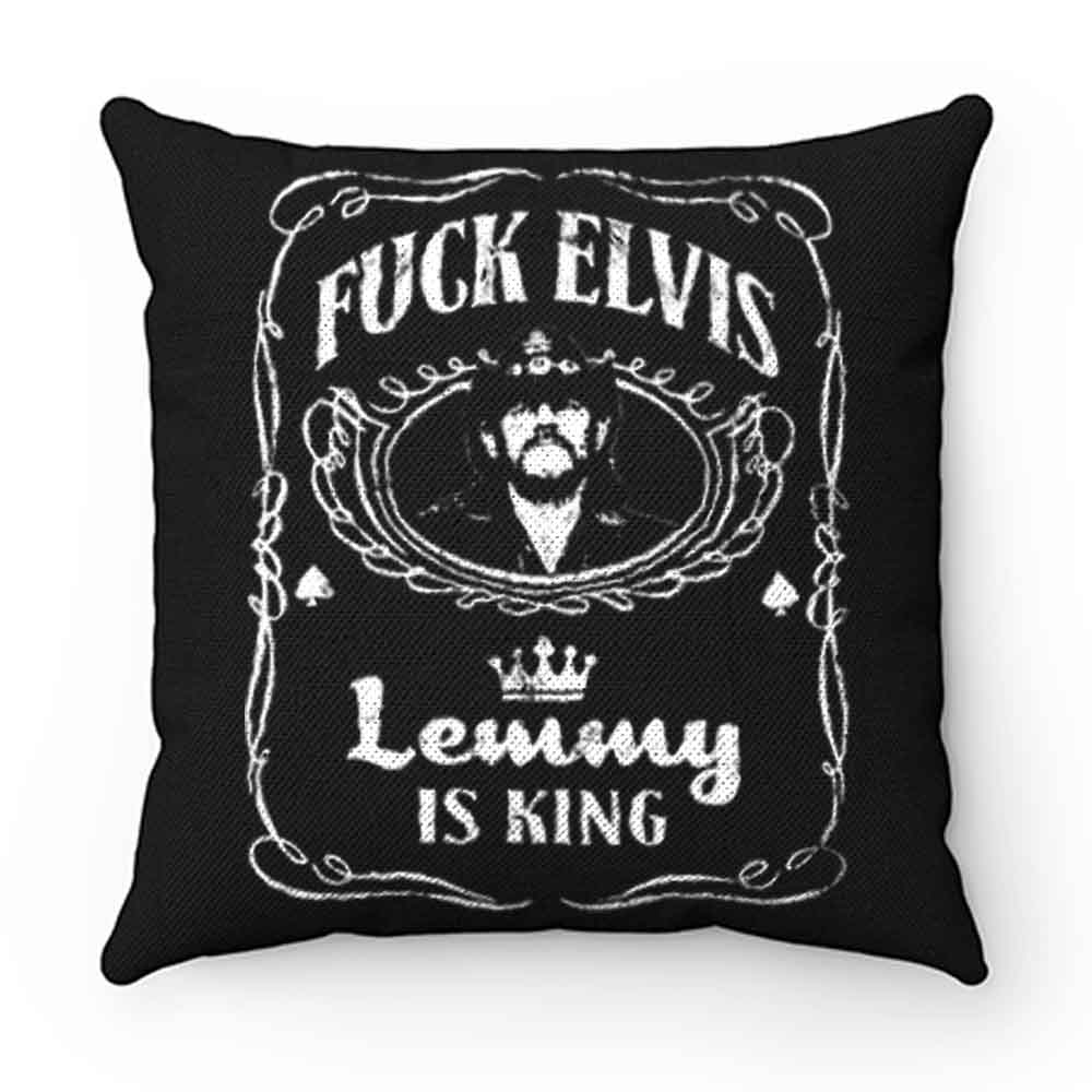 Fuck Elvis LEMMY Is King Pillow Case Cover