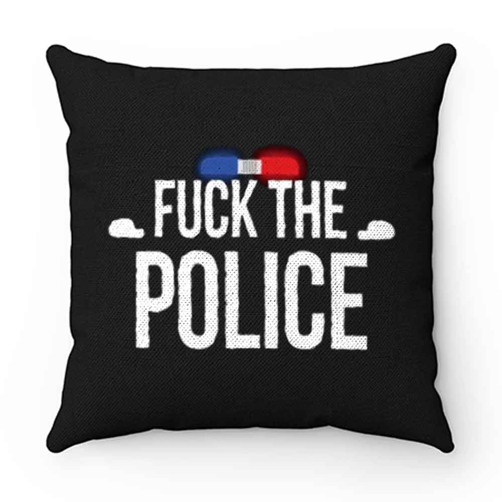 Fuck The Police Siren Pillow Case Cover