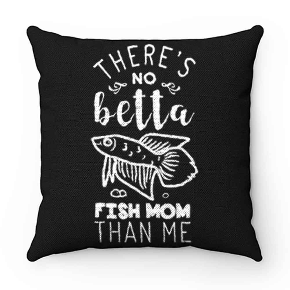 Funny Cute Betta Fish Mom Pillow Case Cover