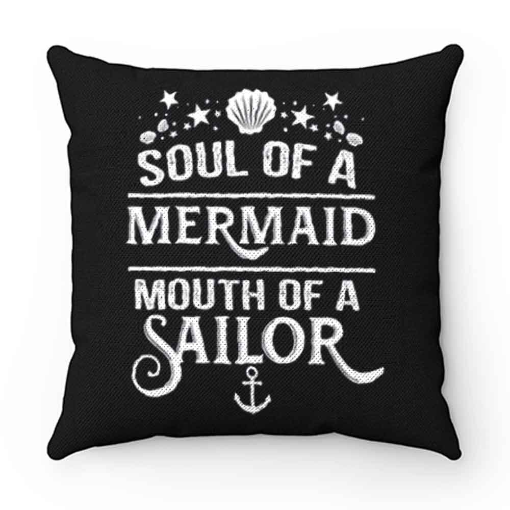 Funny Mermaid Pillow Case Cover