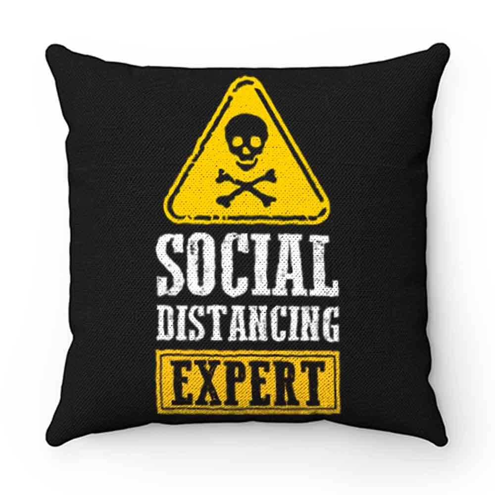 Funny Social Distancing Expert Pillow Case Cover