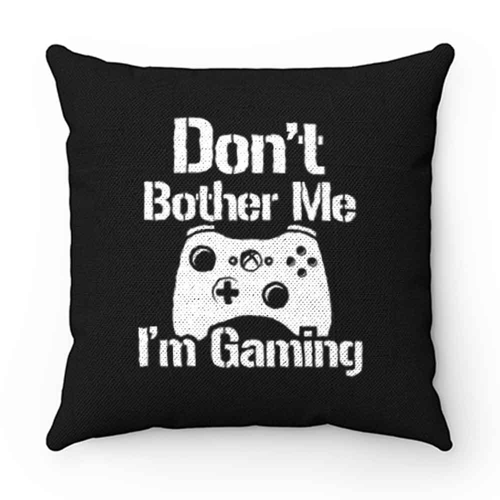 Gaming Hoody Boys Girls Kids Childs Dont Bother Me Im Gaming Pillow Case Cover