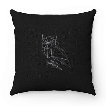 Geometric Origami Owl Pillow Case Cover