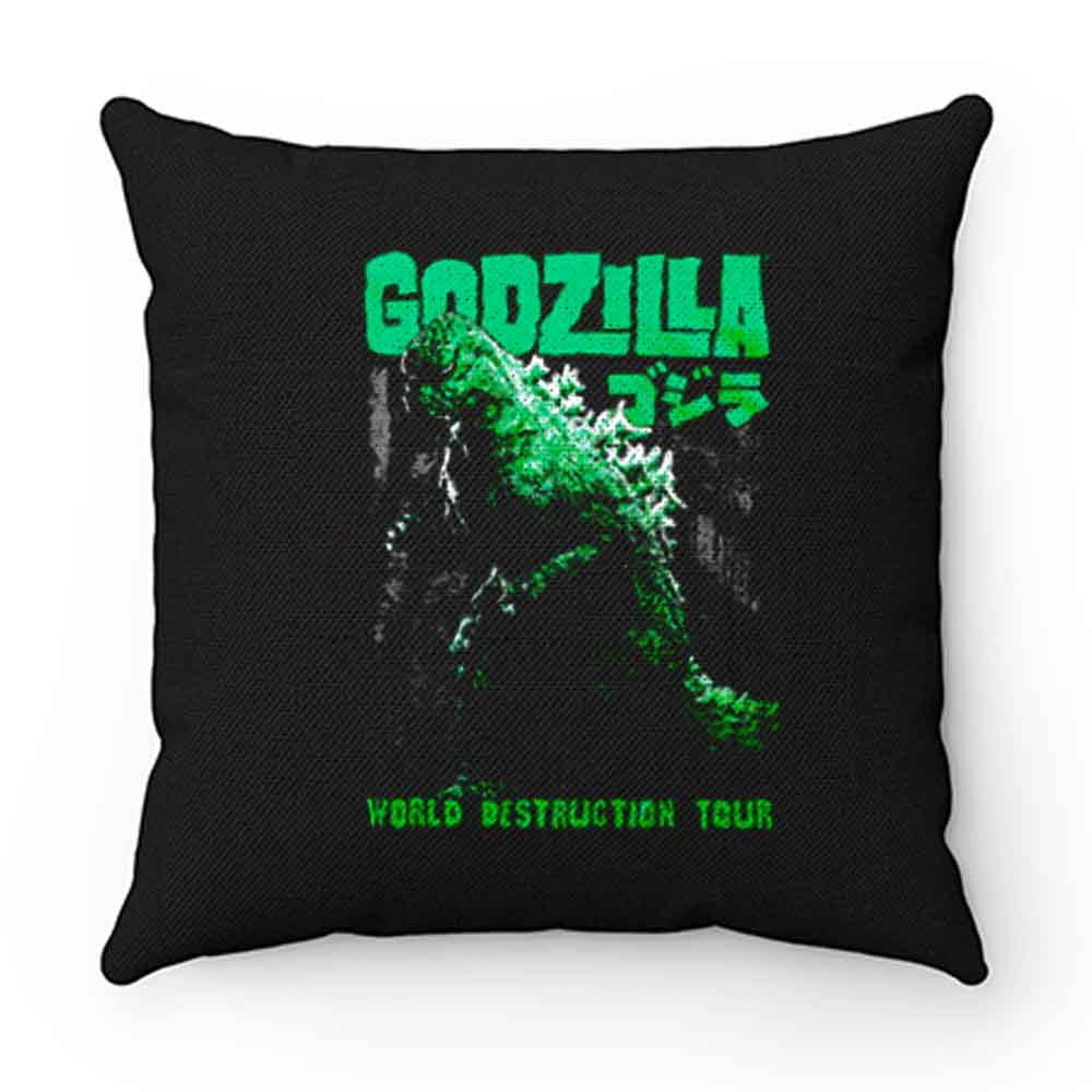 Godzilla World Destruction Pillow Case Cover