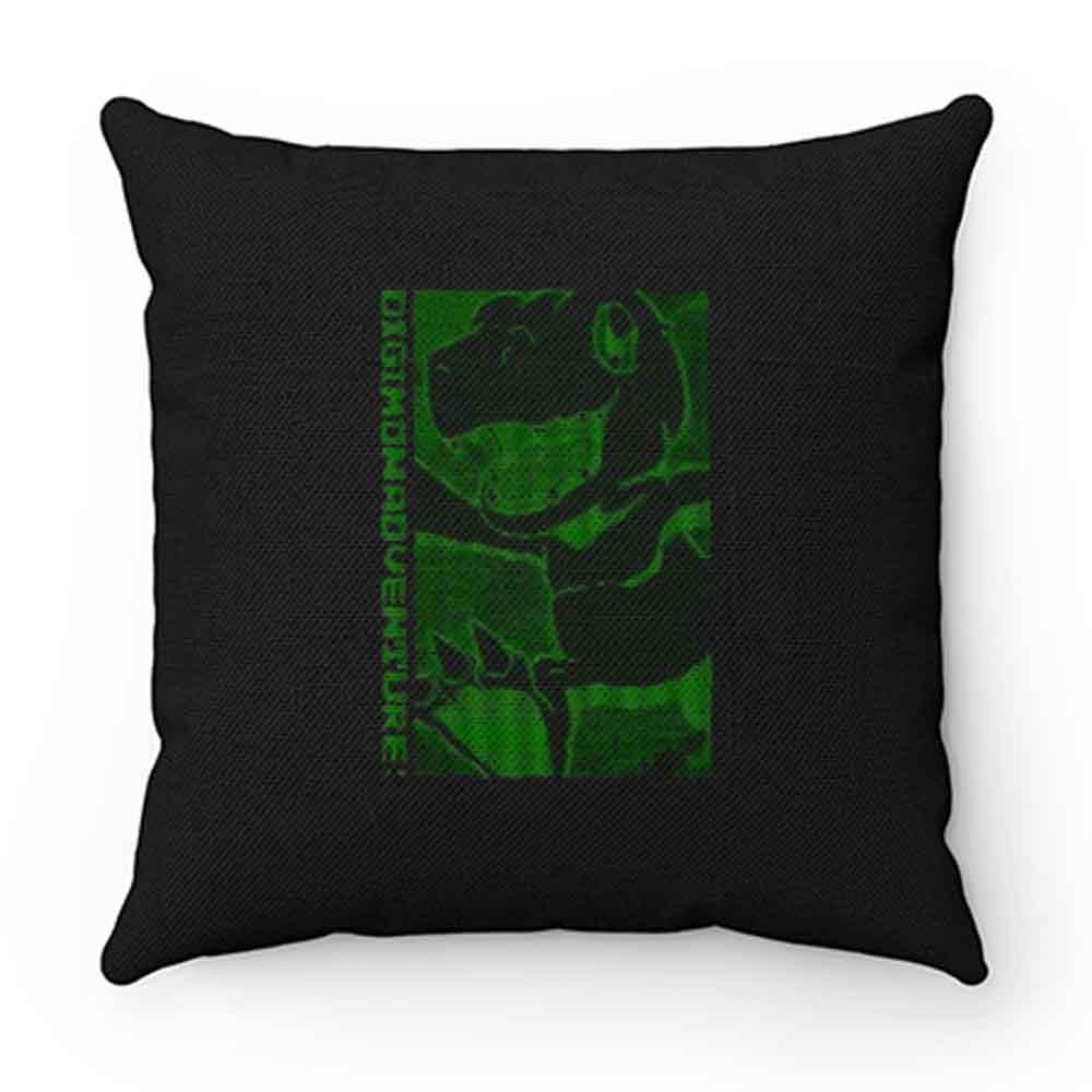 Green Agumon Digimon Adventure Pillow Case Cover