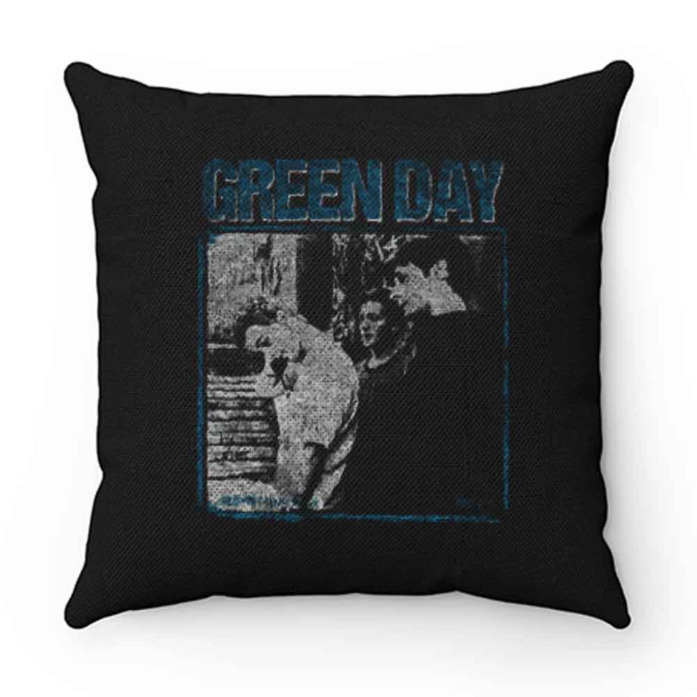 Green Day Vintage Retro Band Pillow Case Cover