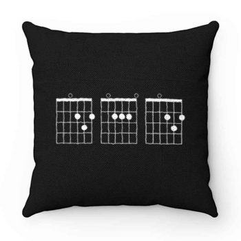 Guitar Chord Shirt Pillow Case Cover