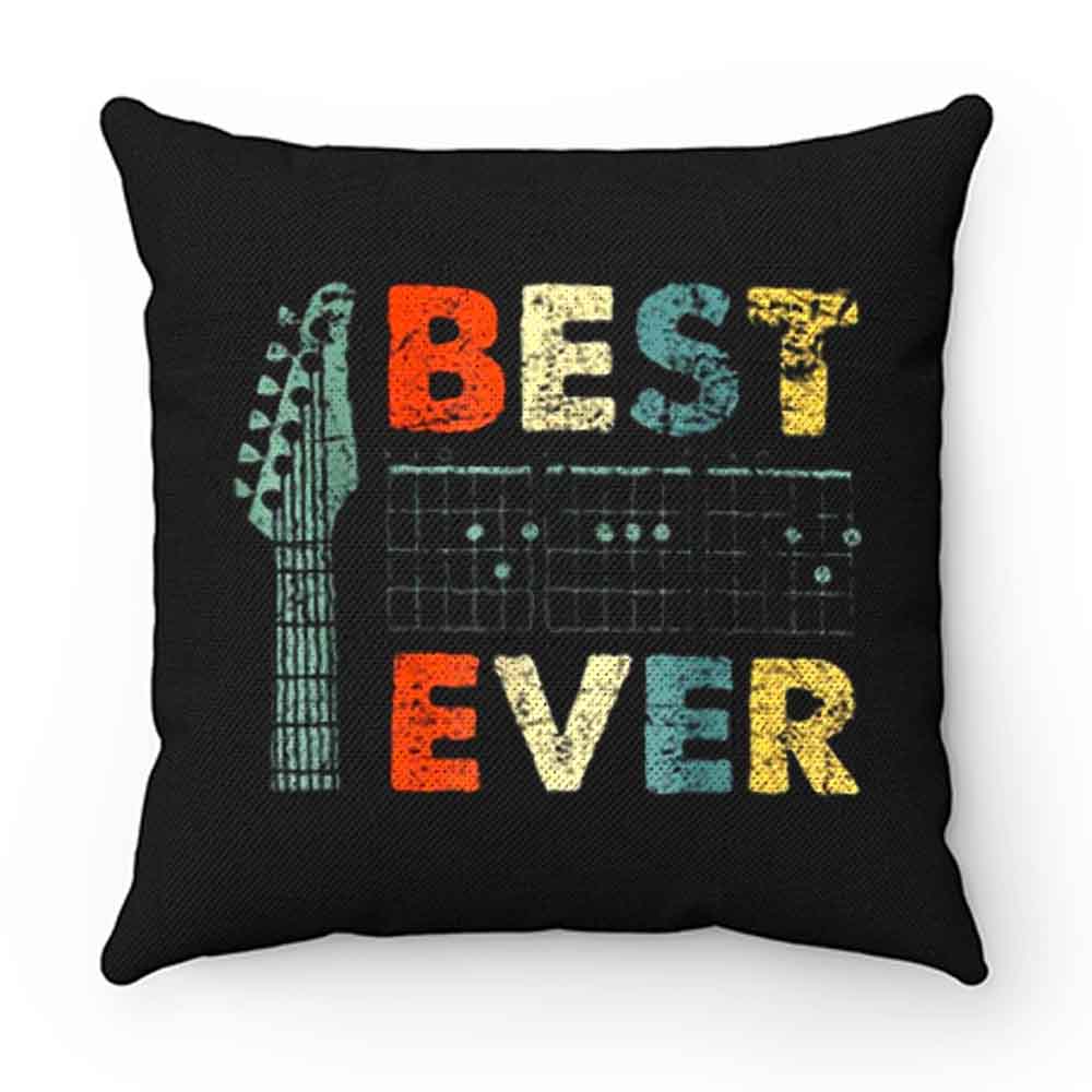 Guitar DAD Best Dad Ever Dads Who Plays Guitar Pillow Case Cover