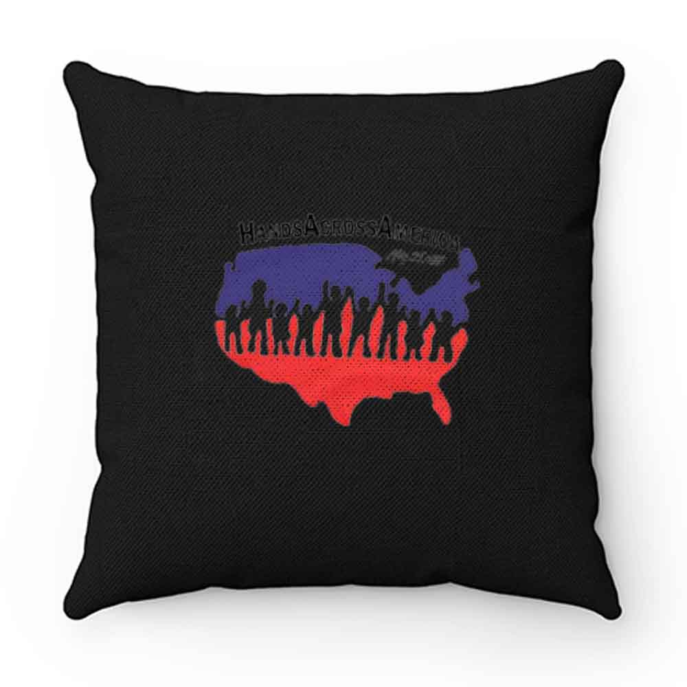 Hand Across America Pillow Case Cover