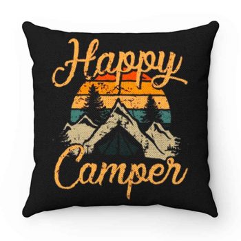 Happy Camper Camping Adventure Pillow Case Cover