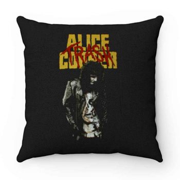 Heavy Cotton New ALICE COOPER TRASH Pillow Case Cover