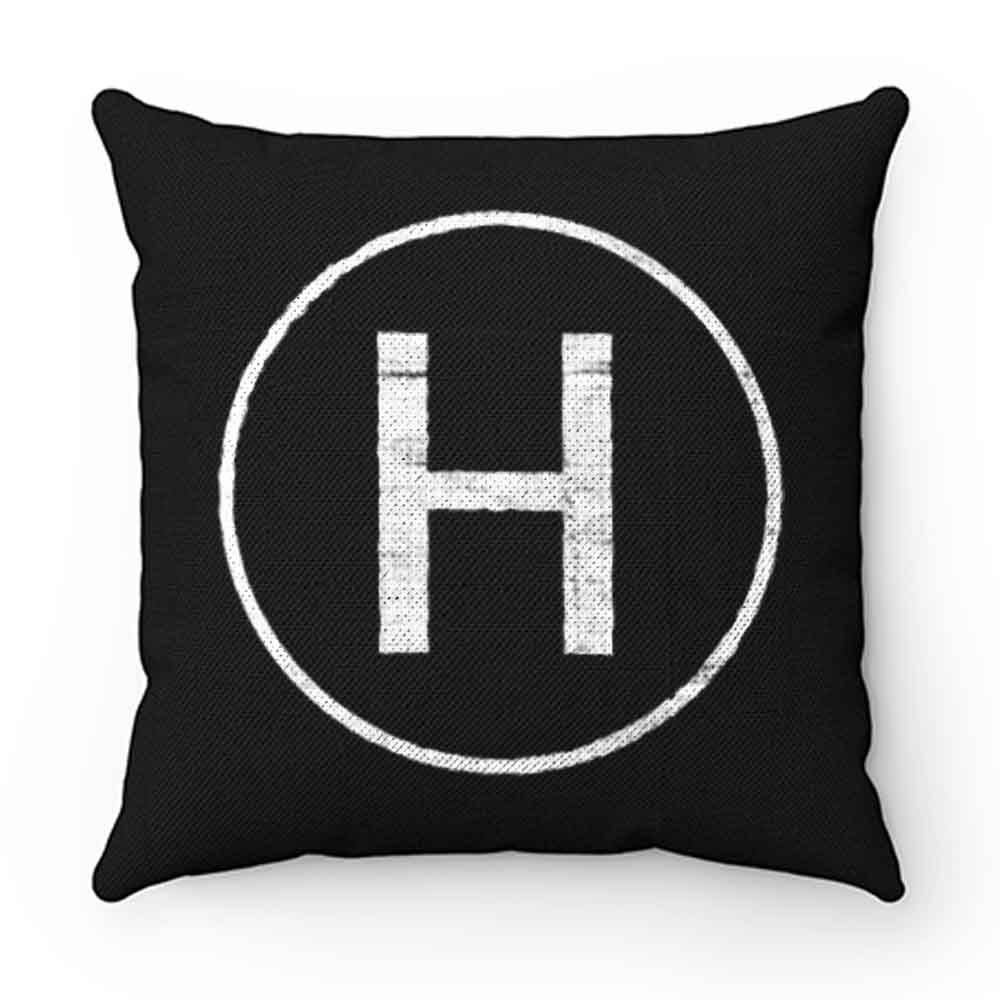 Helicopter Landing Pad Pilot Pillow Case Cover