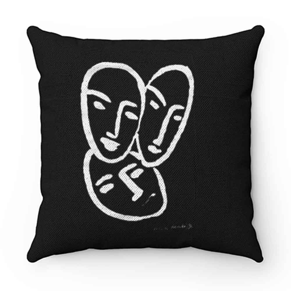 Henri Matisse Apollinaire Three Heads to Friendship 1952 Pillow Case Cover