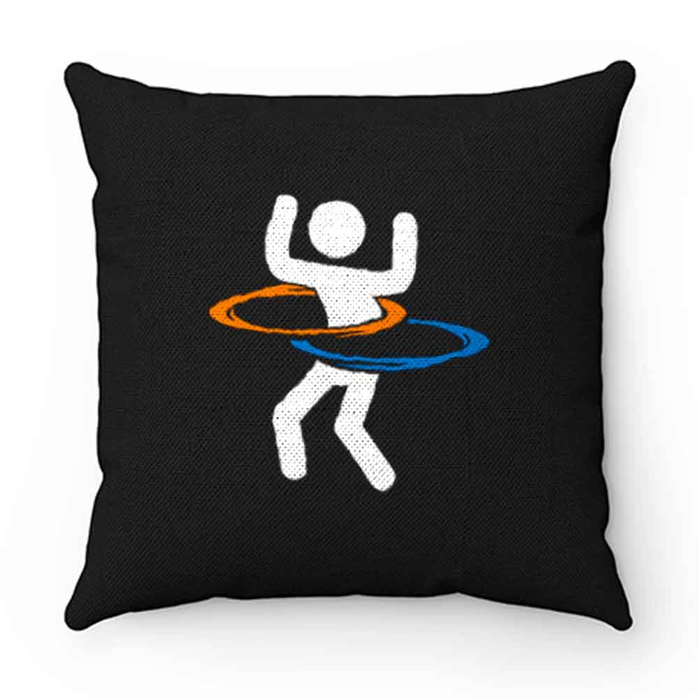 Hula Hooping With Portals Portal Pillow Case Cover