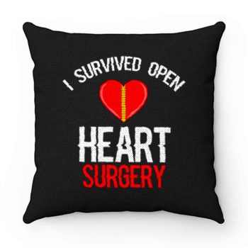 I Survived Open Heart Surgery Men Women Pillow Case Cover