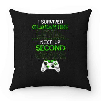 I survived quarantine level next up second grade game lockdown Pillow Case Cover