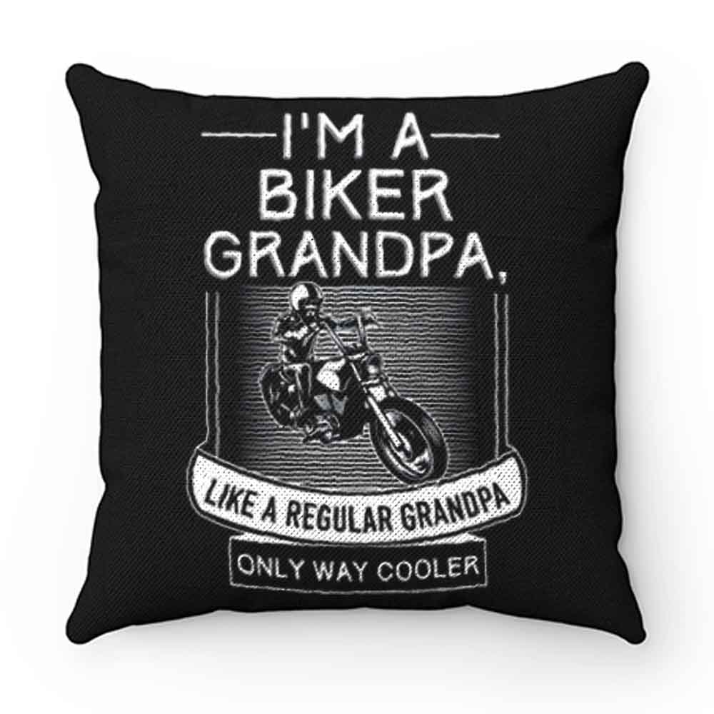 Im A Biker Grandpa Pillow Case Cover