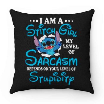 Im A Stitch Girl Funny Disney Pillow Case Cover