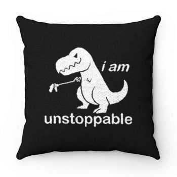 Im Unstoppable Dinosaur T Rex Pillow Case Cover