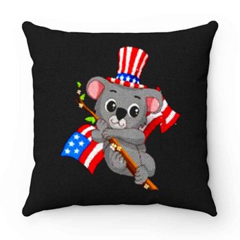 Independence Day Koala Pillow Case Cover