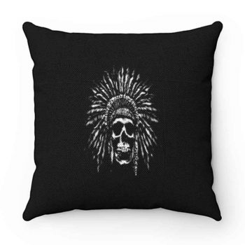Indians Skull Natives Pillow Case Cover