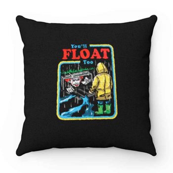 It The Movie Youll Float Too Georgie Pennywise The Clown Paper Boat Pillow Case Cover