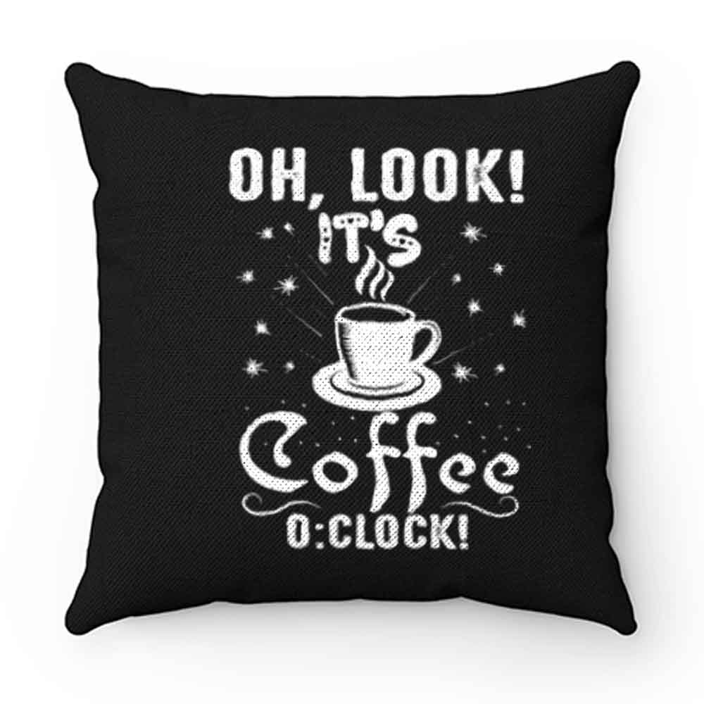 Its Coffee Time Good Time Pillow Case Cover