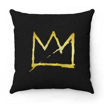 Jean Michel Basquiat Crown Abstract Pillow Case Cover