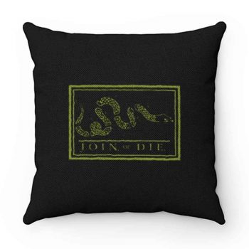 Join Or Die Pillow Case Cover