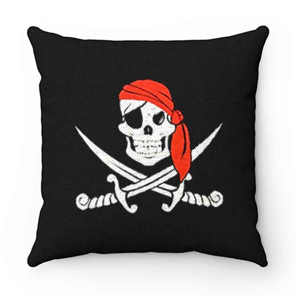 Jolly Roger Pirate Flag Pillow Case Cover