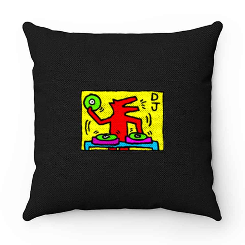 Keith Haring DJ Pillow Case Cover