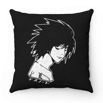 Kira Light Ryuk Japanese Kanji Anime Pillow Case Cover