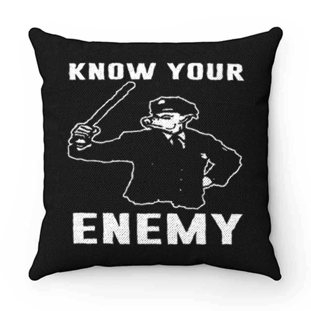 Know Your Enemy Pork Police Pillow Case Cover