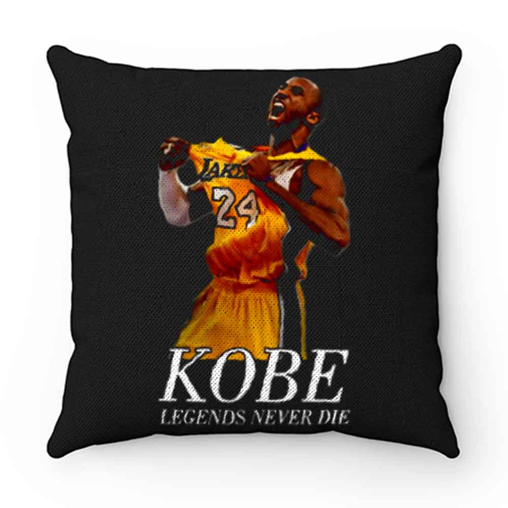 Kobe 24 Bryant Black Mamba Legend Forever Pillow Case Cover