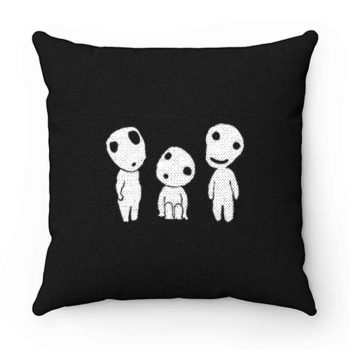 Kodama tree spirits studio ghibli Pillow Case Cover