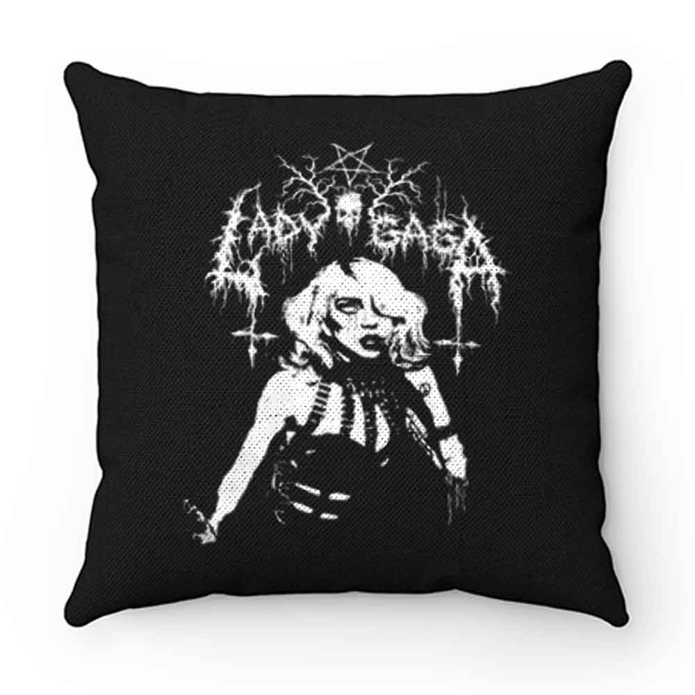 Lady Gaga Death Metal Style Pillow Case Cover