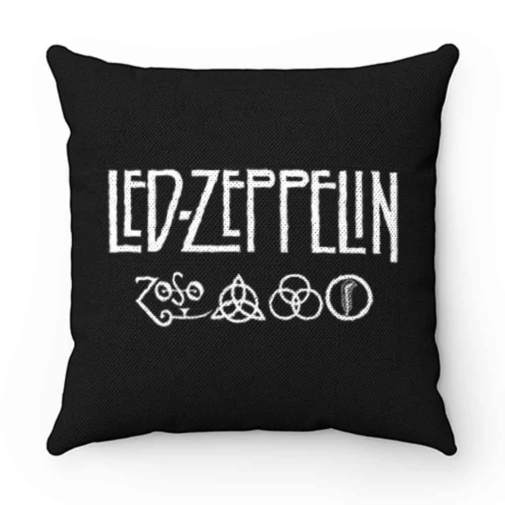 Led Zeppelin Classic Rock Band Pillow Case Cover