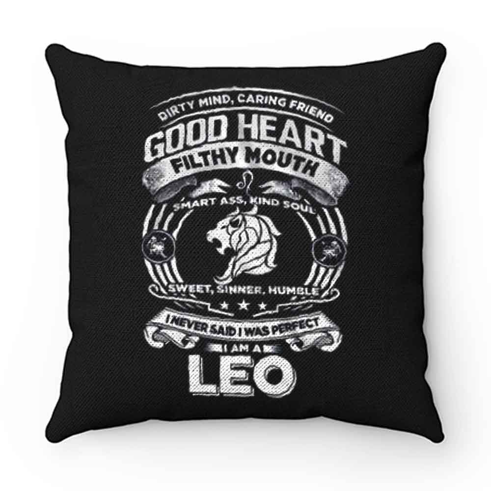 Leo Good Heart Filthy Mount Pillow Case Cover