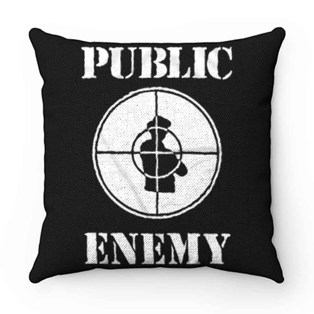 Public Enemy Shot Target Pillow Case Cover