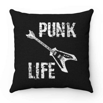 Punk Life Rocker Pillow Case Cover