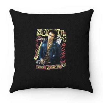 Punk Retro Sid Vicious Sex Pistols Pillow Case Cover