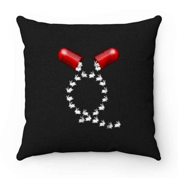 Qanon Follow The White Rabbit Red Pill The Q Anon Pilled Pillow Case Cover