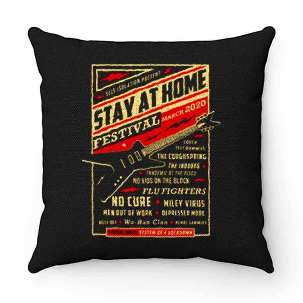 Quarantine Social Distancing Stay Home Festival 2020 Pillow Case Cover