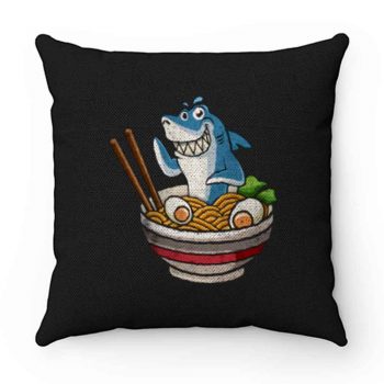 Ramen Shark Pillow Case Cover