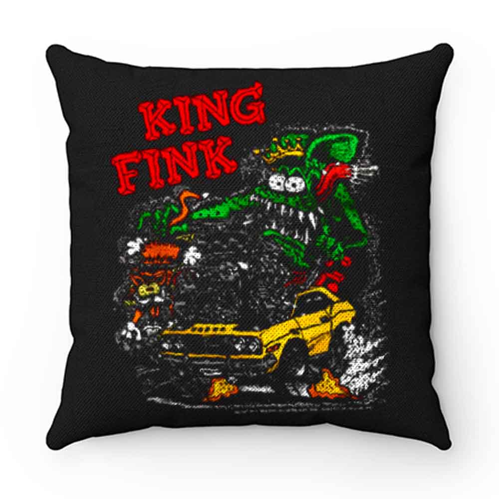 Rat Fink King Fink Pillow Case Cover