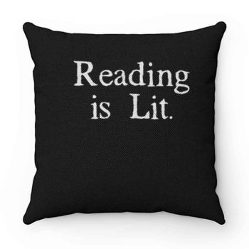 Reading is Lit Pillow Case Cover