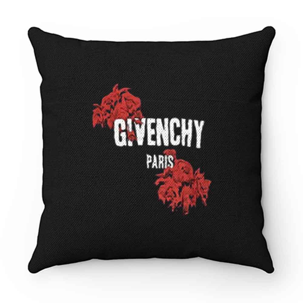 Red Rose Paris Givenchy Pillow Case Cover
